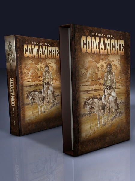 Comanche Schuber Band 01- 10 (ohne Bücher) für 5 Bände