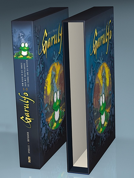 Garulfo Schuber (ohne Bücher) passend für 3 Bände