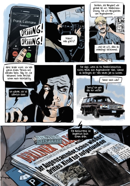 Der Augensammler (Graphic Novel Taschenbuch)