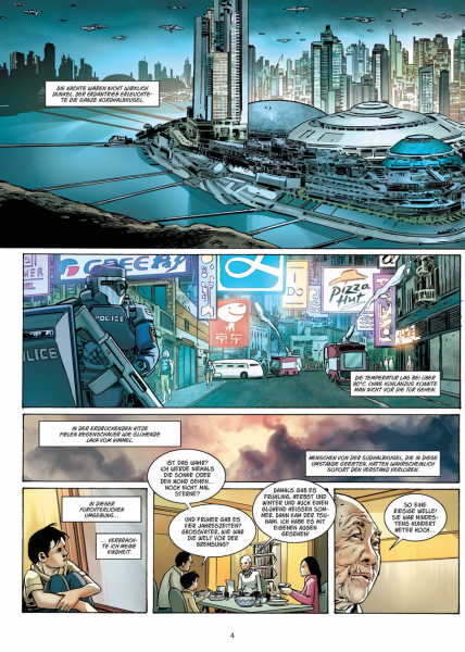 Die Wandernde Erde NEUWARE Comic Splitter Cixin Liu 