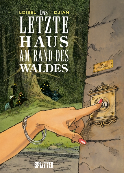 Das letzte Haus am Rand des Waldes