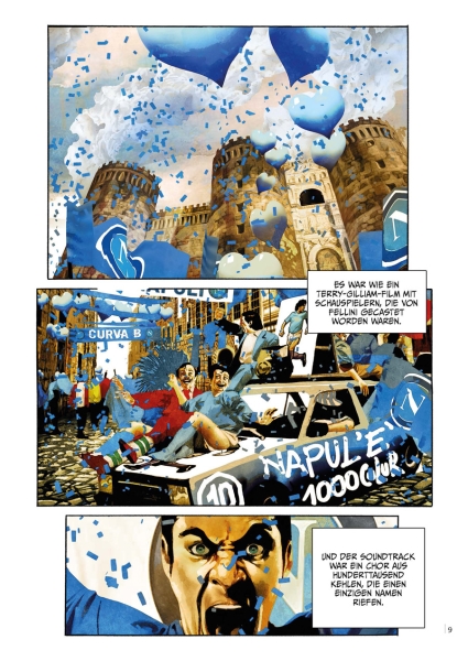 Die Hand Gottes – Diego Armando Maradonas Leben als Graphic Novel