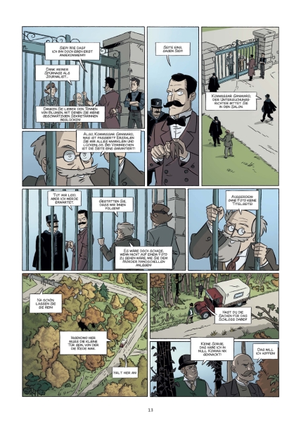 Arsène Lupin: Die hohle Nadel (Graphic Novel)