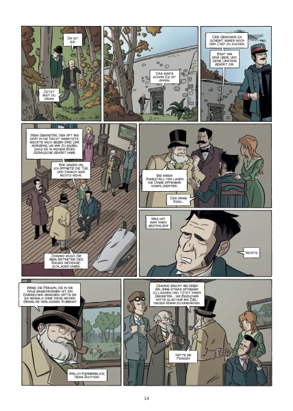 Arsène Lupin: Die hohle Nadel (Graphic Novel)