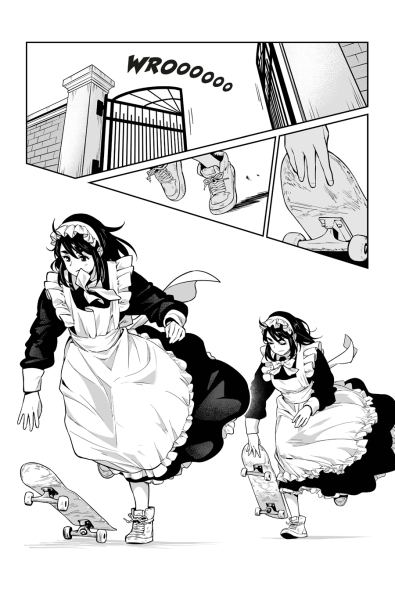 Maid Skater 01