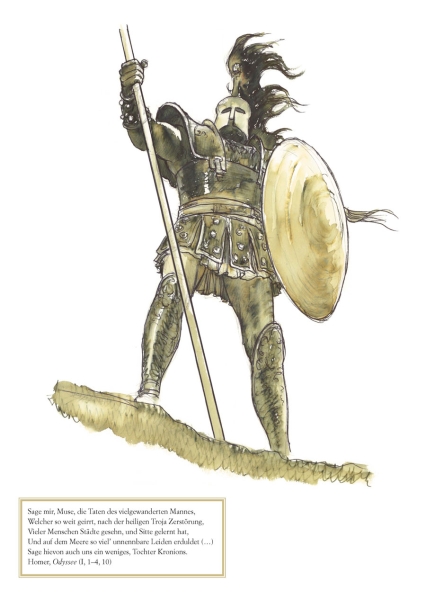 Die Odyssee (Illustrierter Roman)