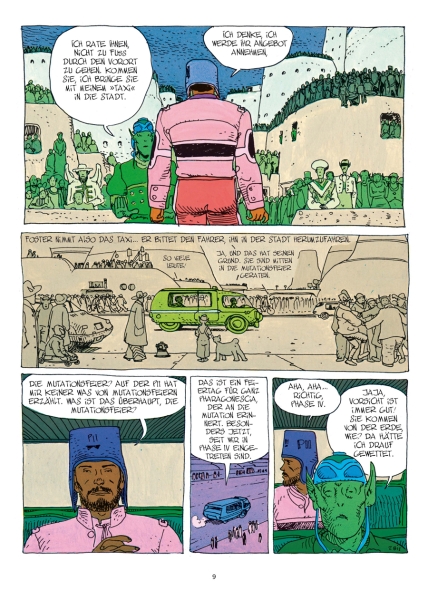 Moebius Collection: Zwischenlandung auf Pharagonescia / Der irre Ständer