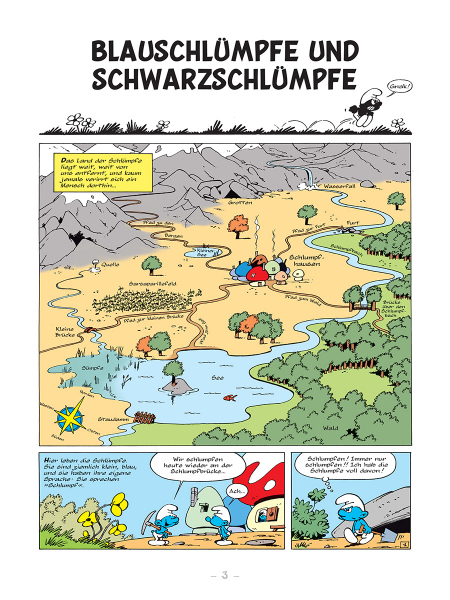 Die Schlümpfe 01: Blauschlümpfe und Schwarzschlümpfe