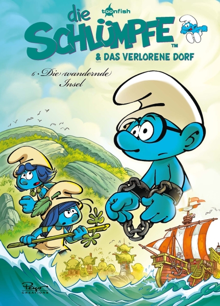 Die Schlümpfe und das verlorene Dorf 6: Die wandernde Insel