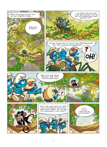 Die Schlümpfe und das verlorene Dorf 7: Das Land der schlumpfenden Steine