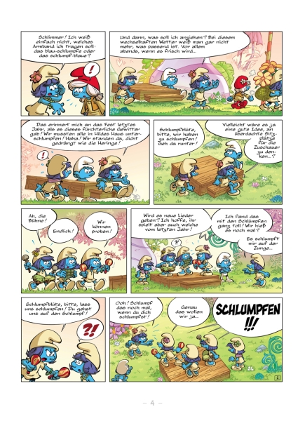 Die Schlümpfe und das verlorene Dorf 8: Hilfe, jemand hat Schlumpfblüte geschrumpft!