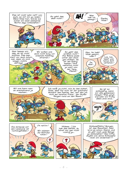Die Schlümpfe und das verlorene Dorf 8: Hilfe, jemand hat Schlumpfblüte geschrumpft!