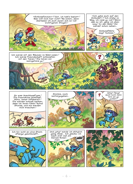 Die Schlümpfe und das verlorene Dorf 8: Hilfe, jemand hat Schlumpfblüte geschrumpft!