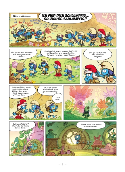 Die Schlümpfe und das verlorene Dorf 8: Hilfe, jemand hat Schlumpfblüte geschrumpft!