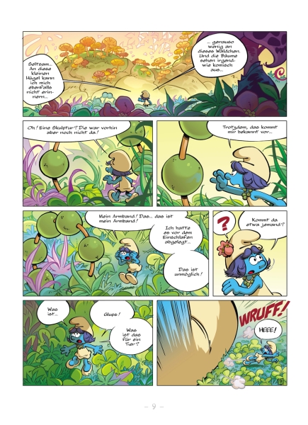 Die Schlümpfe und das verlorene Dorf 8: Hilfe, jemand hat Schlumpfblüte geschrumpft!