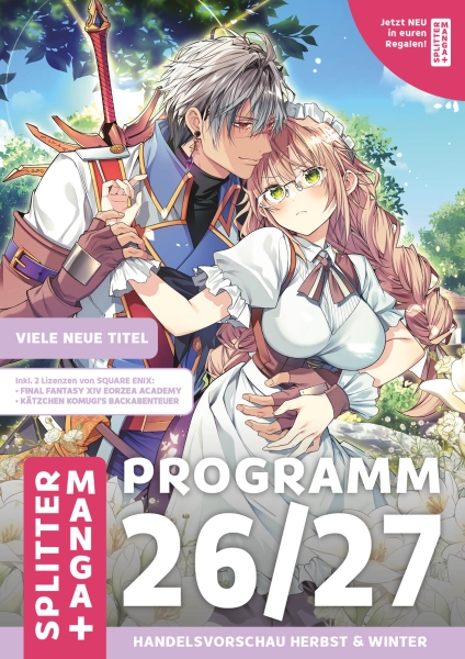 Splitter Manga+ Vorschau Herbst/Winter 2026/2027