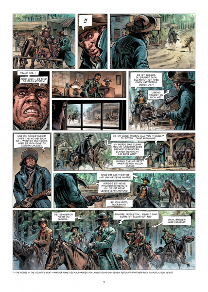 Splitter Verlag - Comics und Graphic Novels - Western Legenden: Billy the  Kid