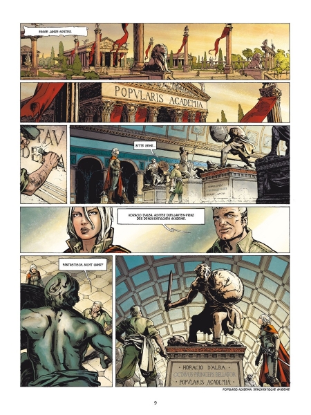 Horacio d'Alba Bd. 1: Republik der Ehre