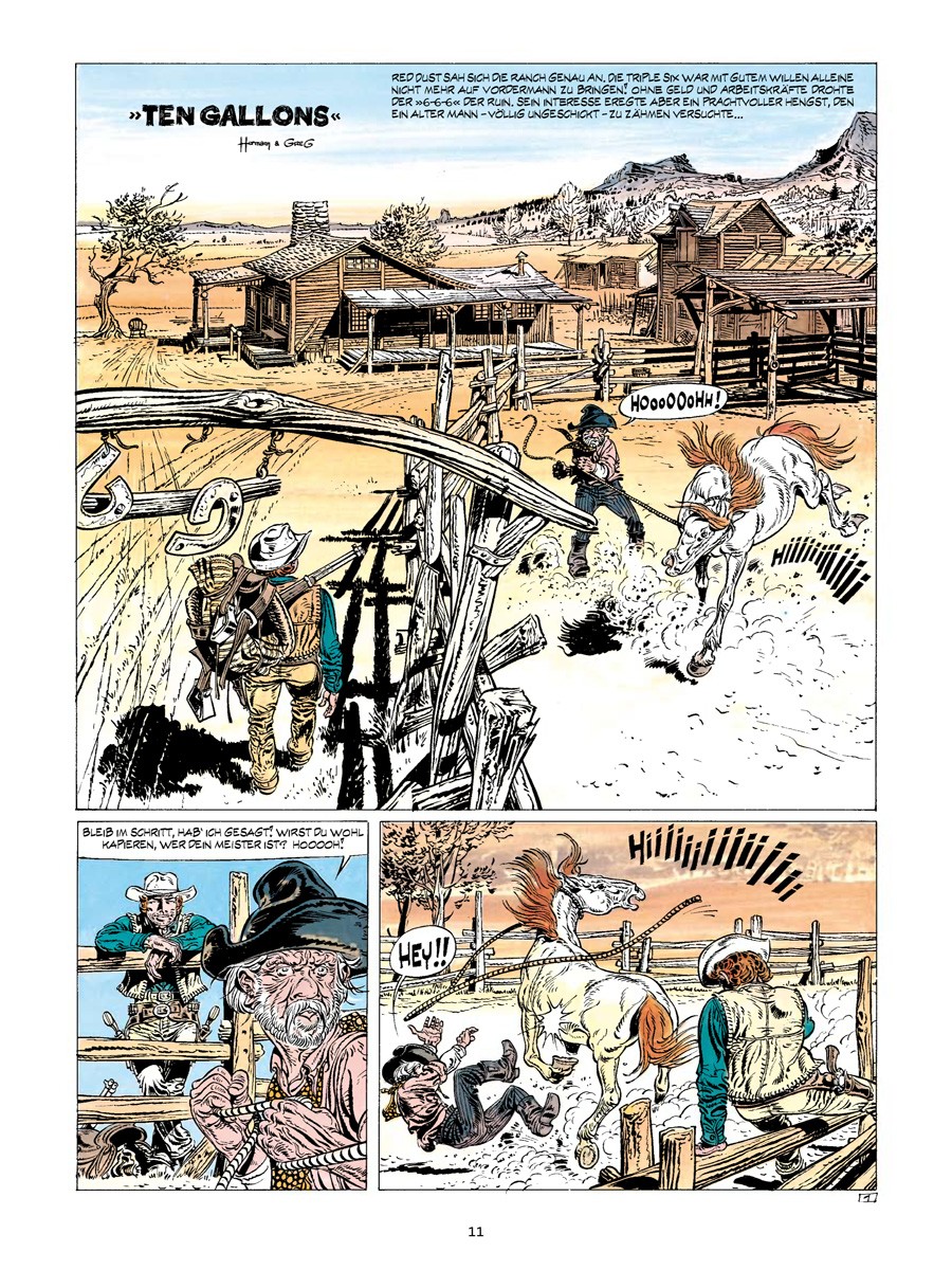 Splitter Verlag Comics und Graphic Novels Comanche 01 Red Dust