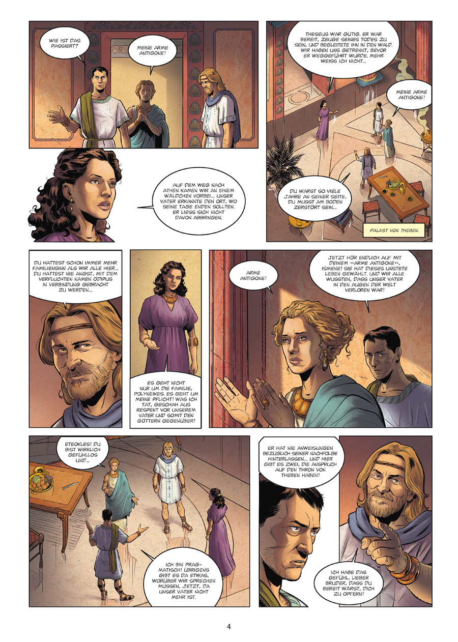 Splitter Verlag Comics und Graphic Novels Mythen der Antike Antigone