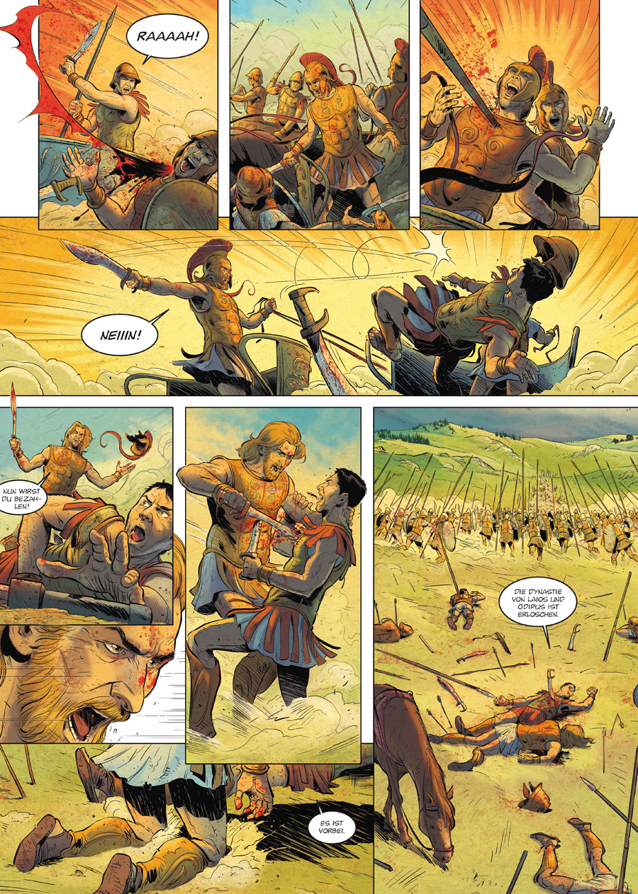 Splitter Verlag Comics und Graphic Novels Mythen der Antike Antigone