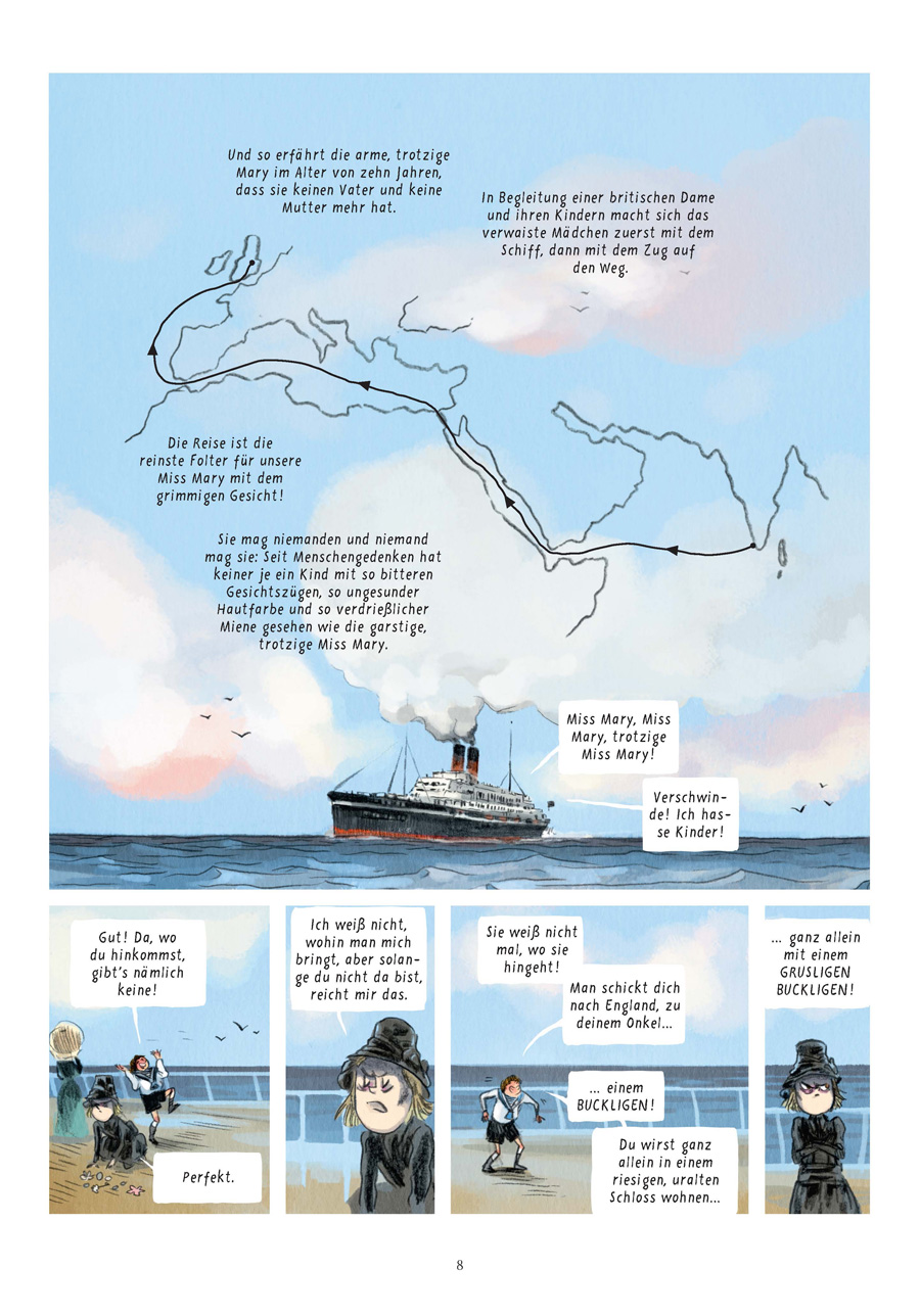 Splitter Verlag Comics und Graphic Novels Der geheime Garten nach