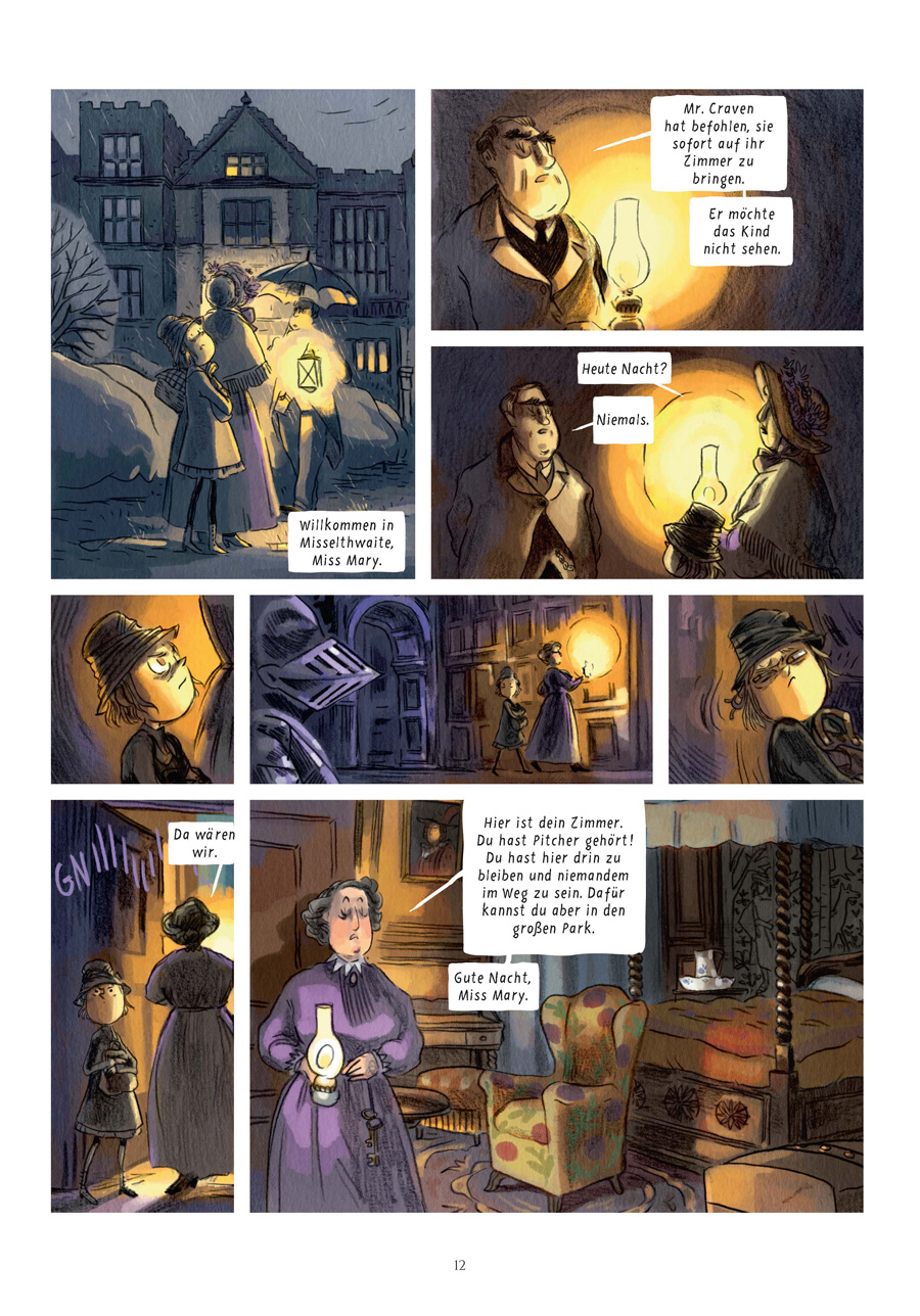 Splitter Verlag Comics und Graphic Novels Der geheime Garten nach
