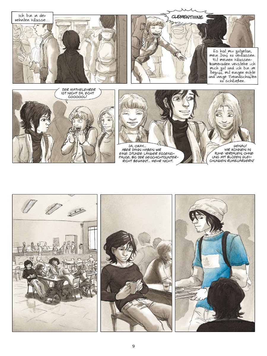 Splitter Verlag - Comics und Graphic Novels - Blau ist eine warme Farbe