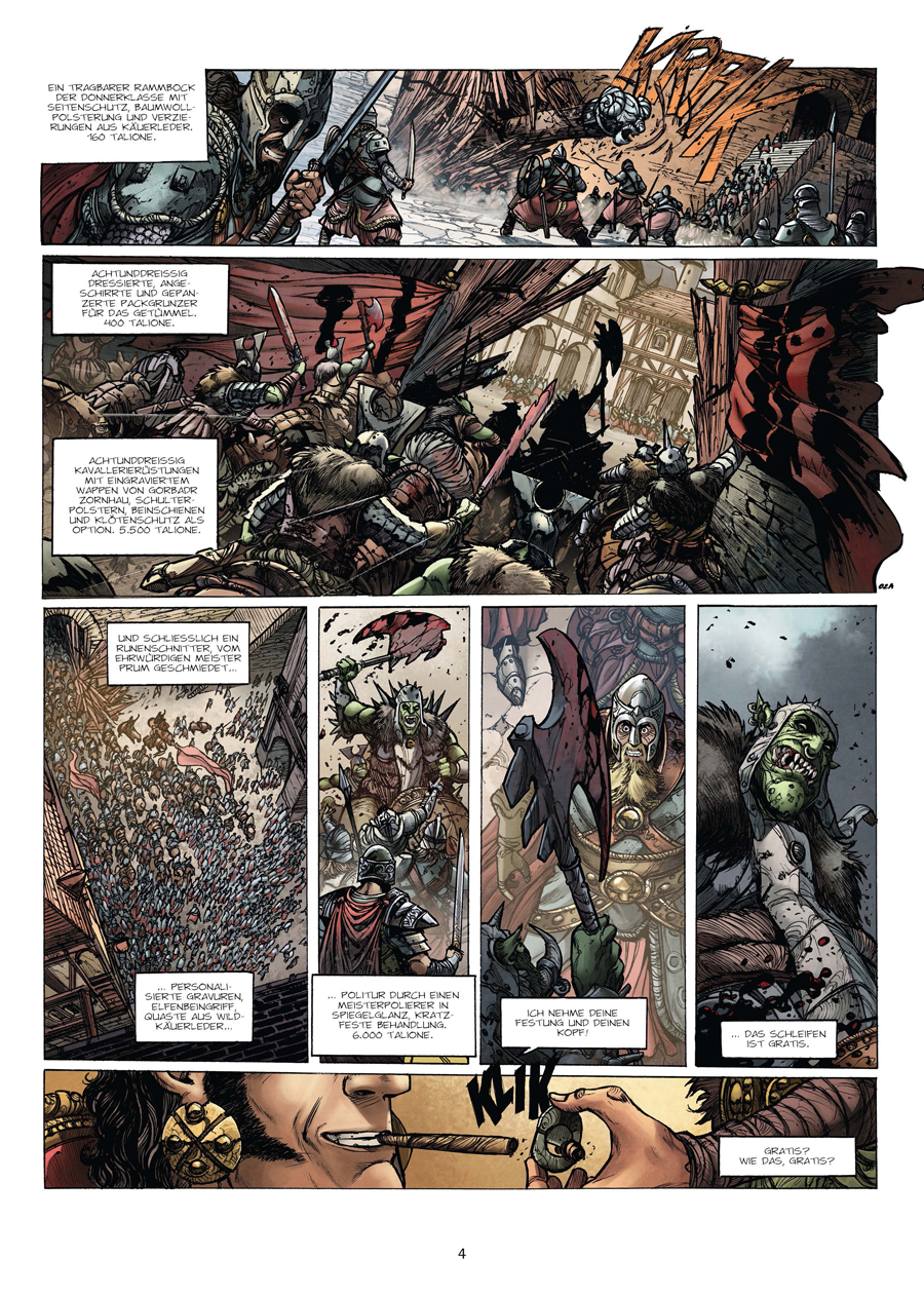Splitter Verlag Comics und Graphic Novels Die Saga der Zwerge 12 Kardum von der Talion