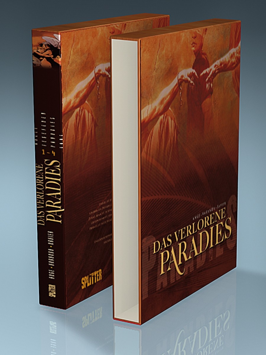 Das Verlorene Paradies Schuber (ohne Bücher) für Band 1 – 4 (inklusive Druck)