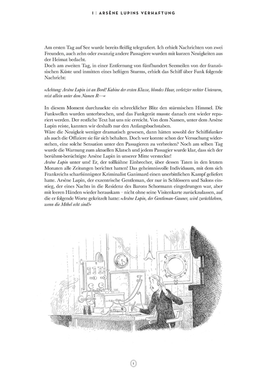 Arsène Lupin – Der Gentleman-Gauner (illustrierter Roman)