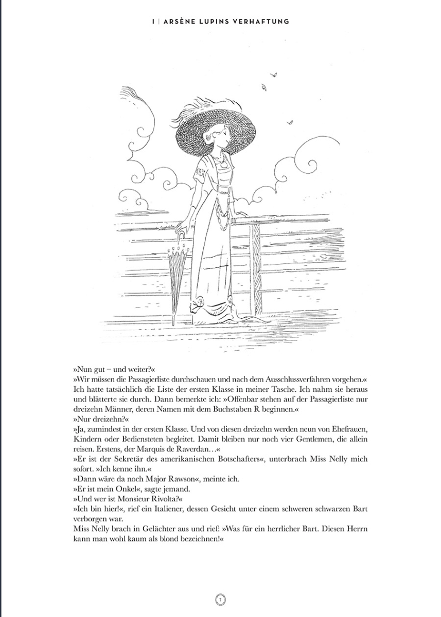 Arsène Lupin – Der Gentleman-Gauner (illustrierter Roman)