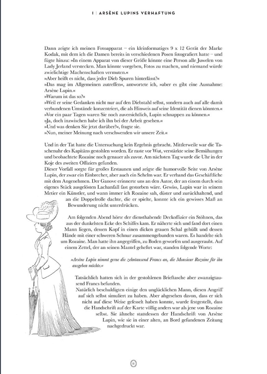 Arsène Lupin – Der Gentleman-Gauner (illustrierter Roman)