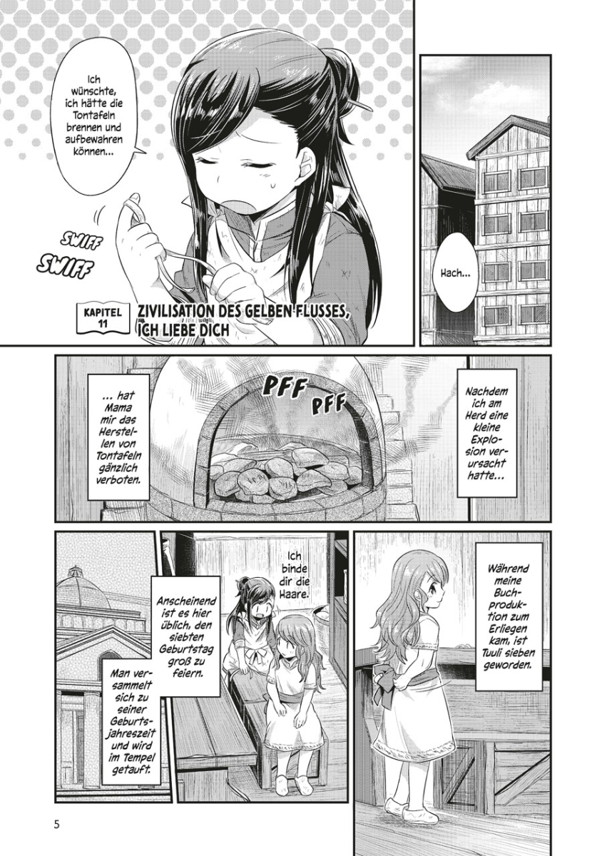 Ascendance of a Bookworm 03: Part 1 - Wenn es keine Bücher gibt, muss ich eben welche machen!