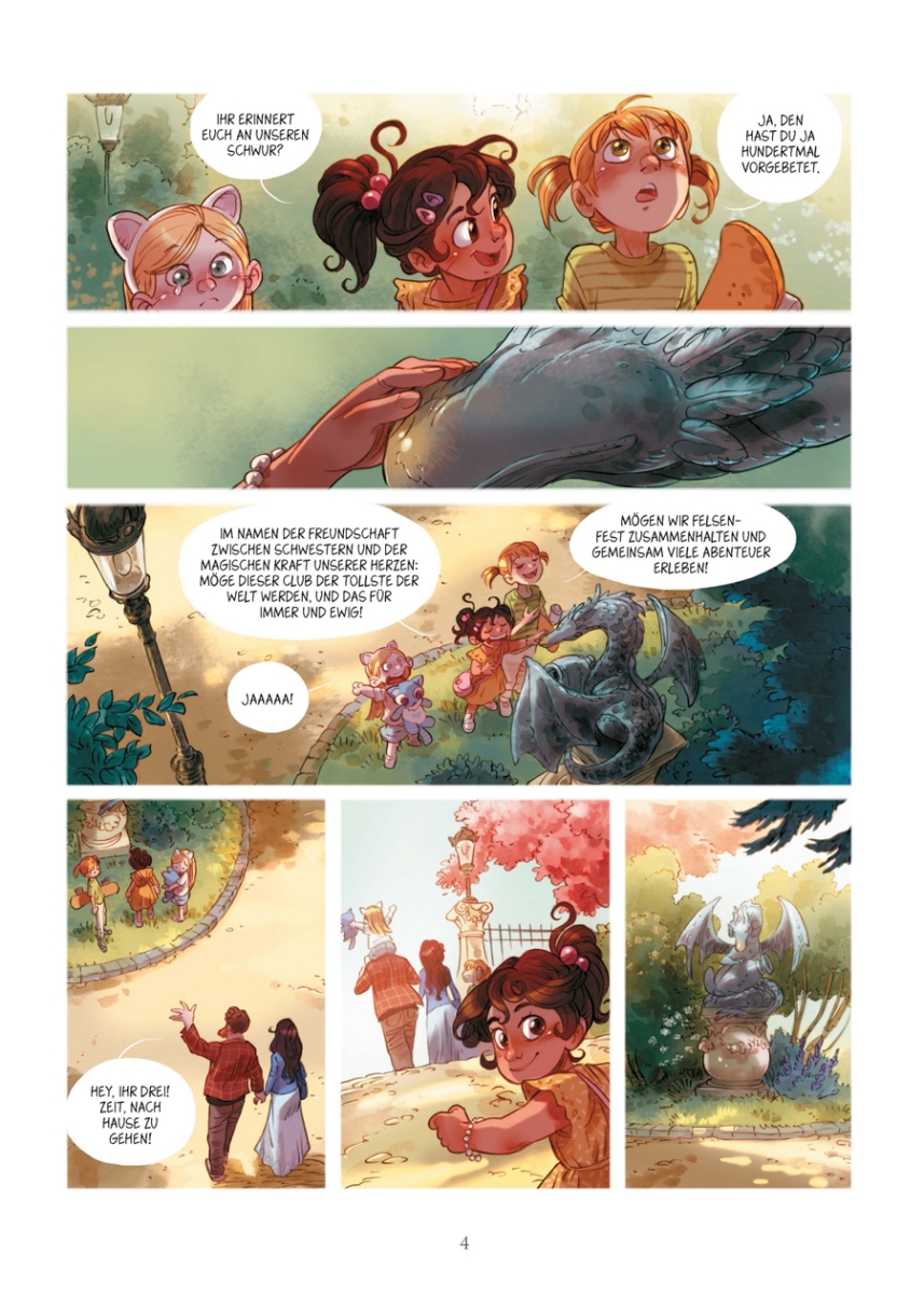 Der Club der drei Schwestern 7: Der goldene Drache