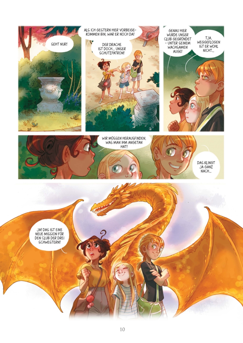 Der Club der drei Schwestern 7: Der goldene Drache