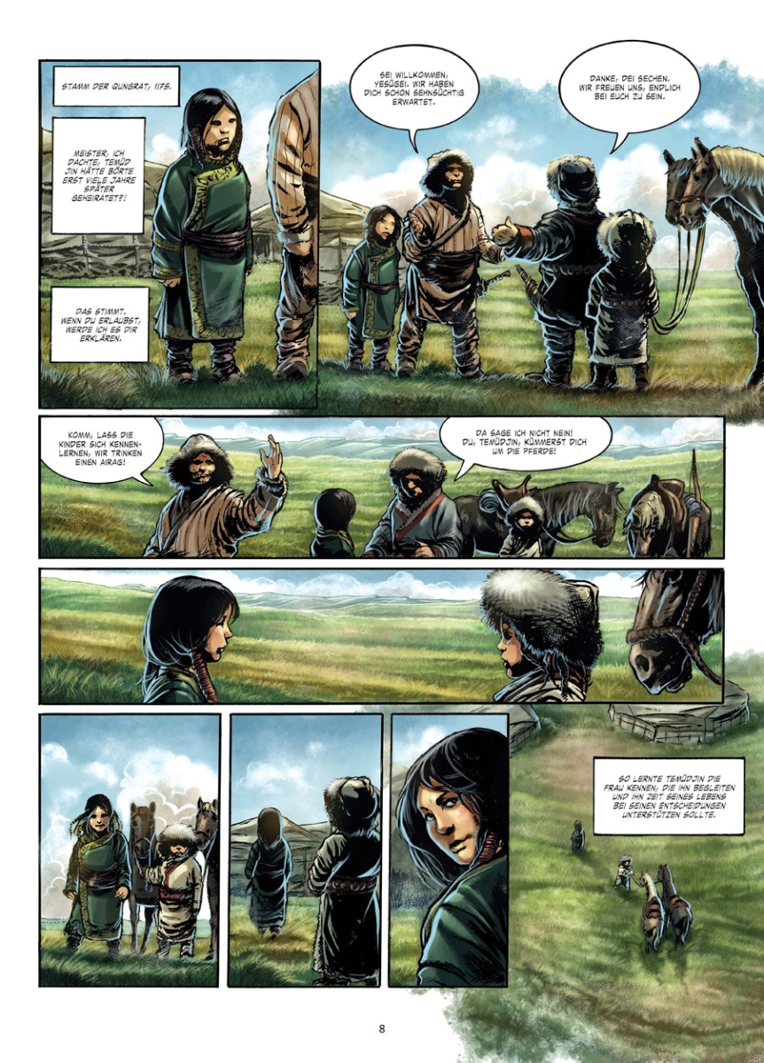 Historische Persönlichkeiten: Dschingis Khan