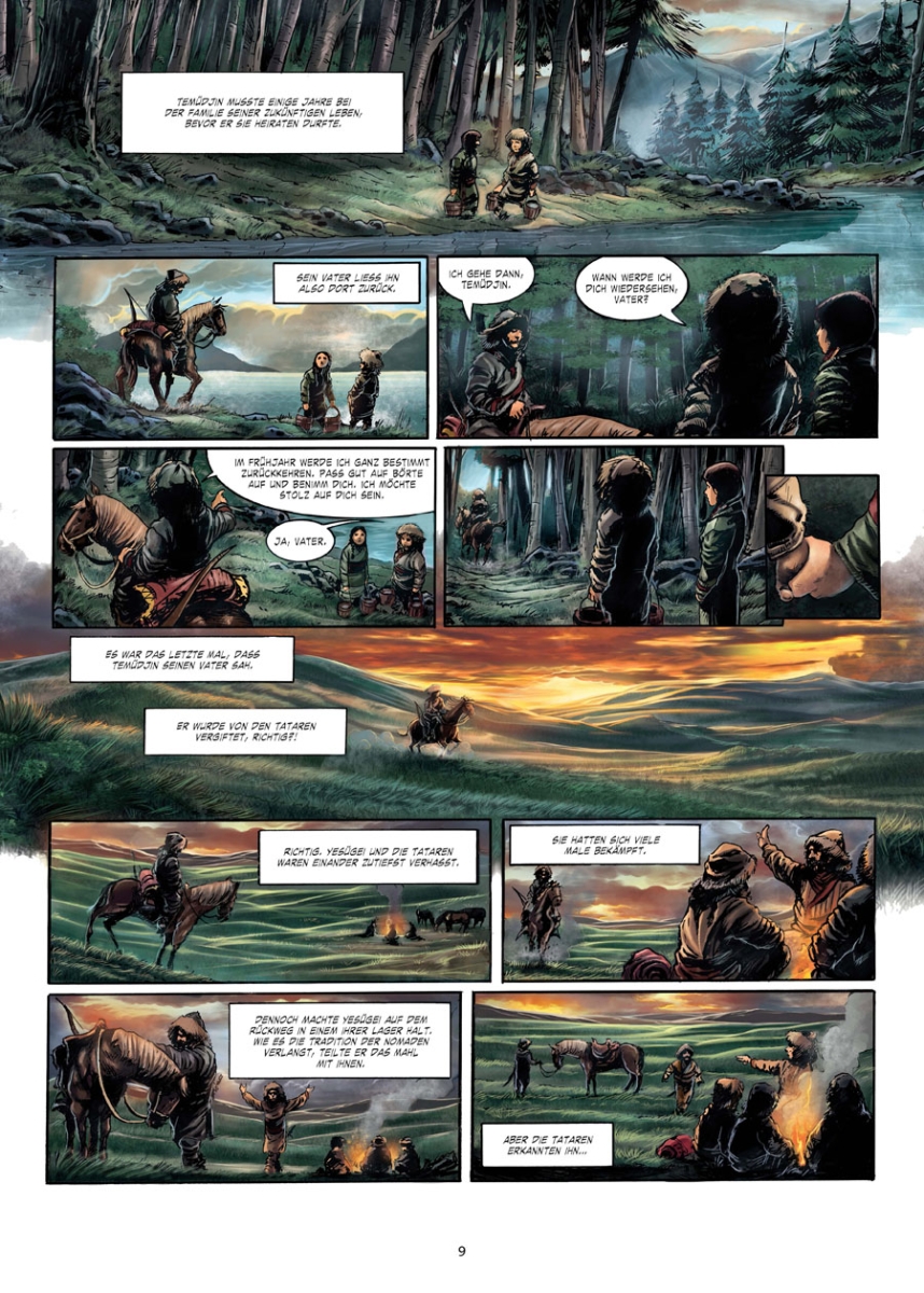 Historische Persönlichkeiten: Dschingis Khan