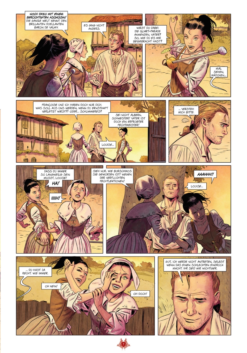 Die Duellantin 01: Spitze und Finten