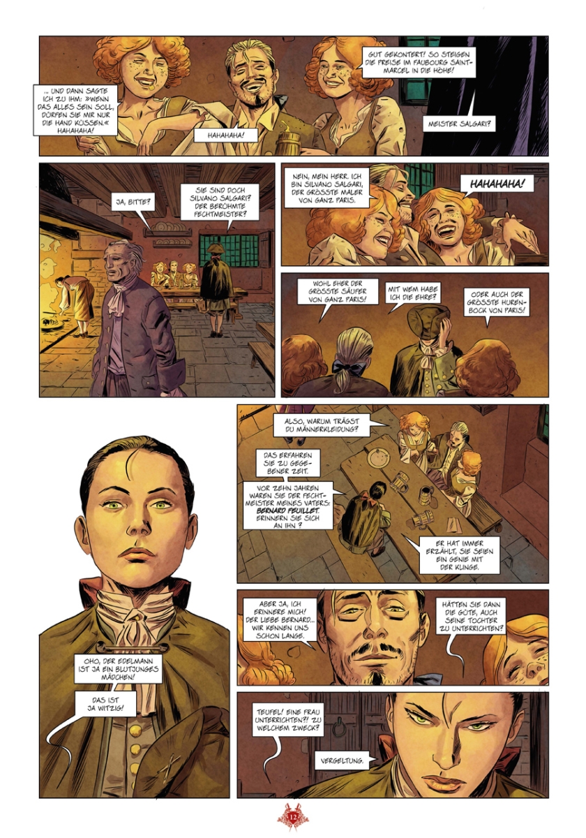 Die Duellantin 01: Spitze und Finten