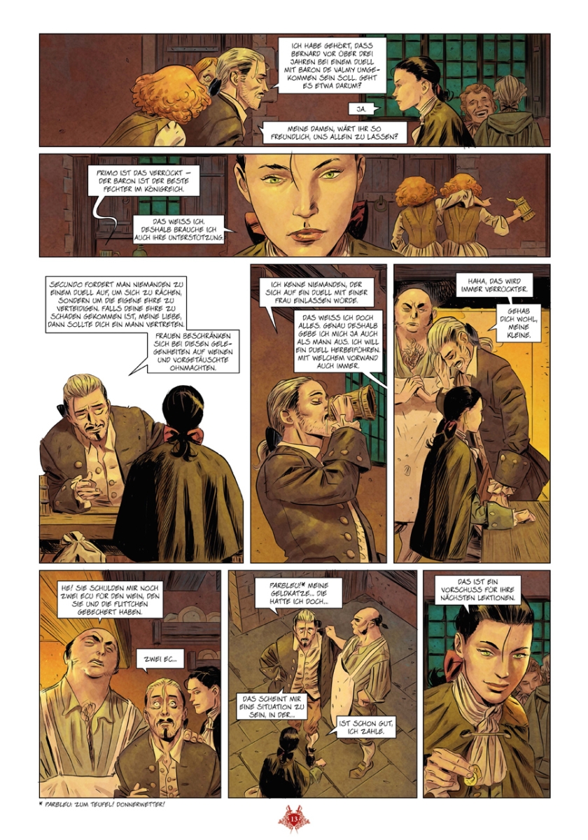 Die Duellantin 01: Spitze und Finten