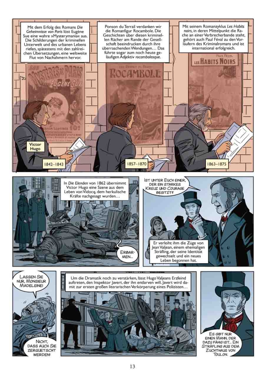 Die Geschichte des Krimis