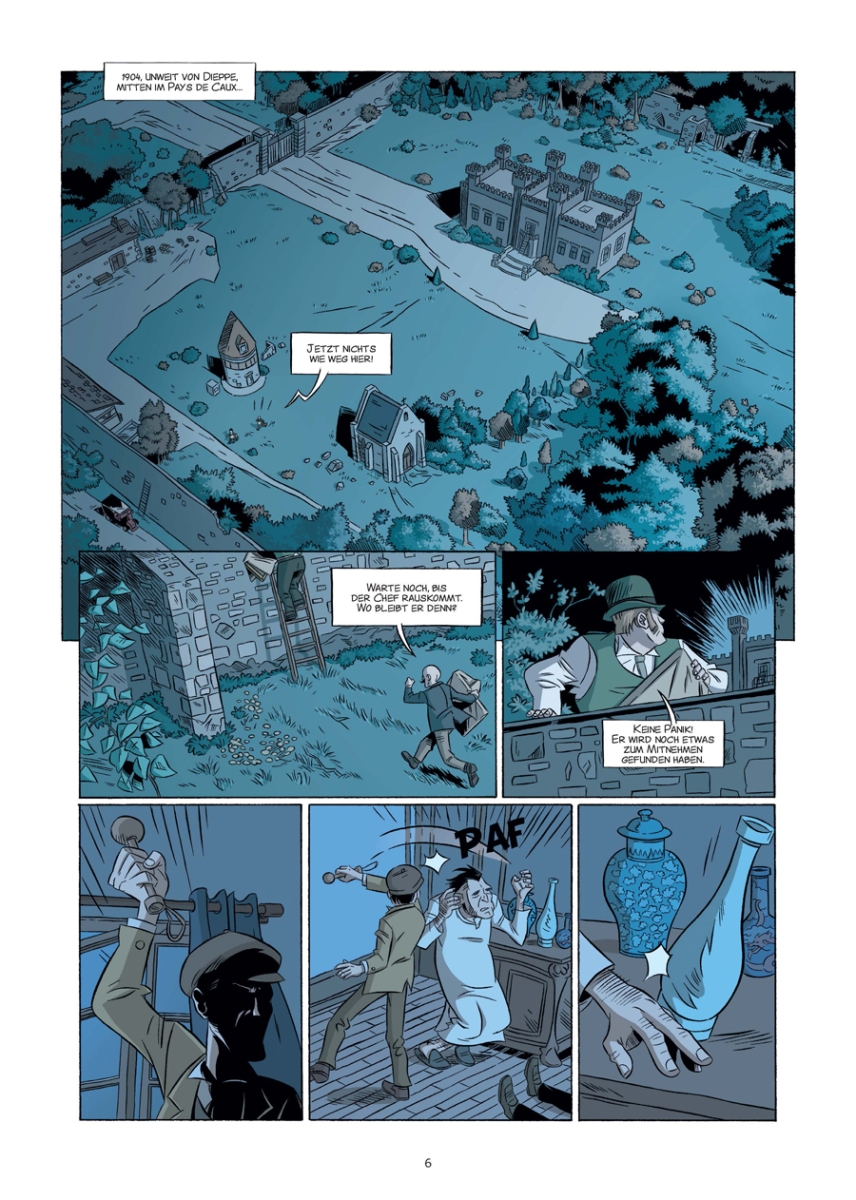 Arsène Lupin: Die hohle Nadel (Graphic Novel)