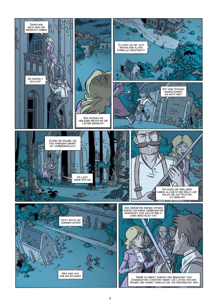 Arsène Lupin: Die hohle Nadel (Graphic Novel)