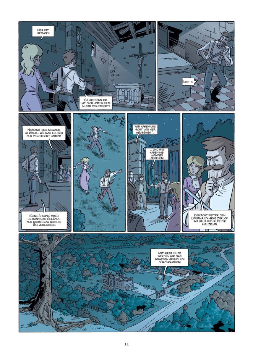 Arsène Lupin: Die hohle Nadel (Graphic Novel)