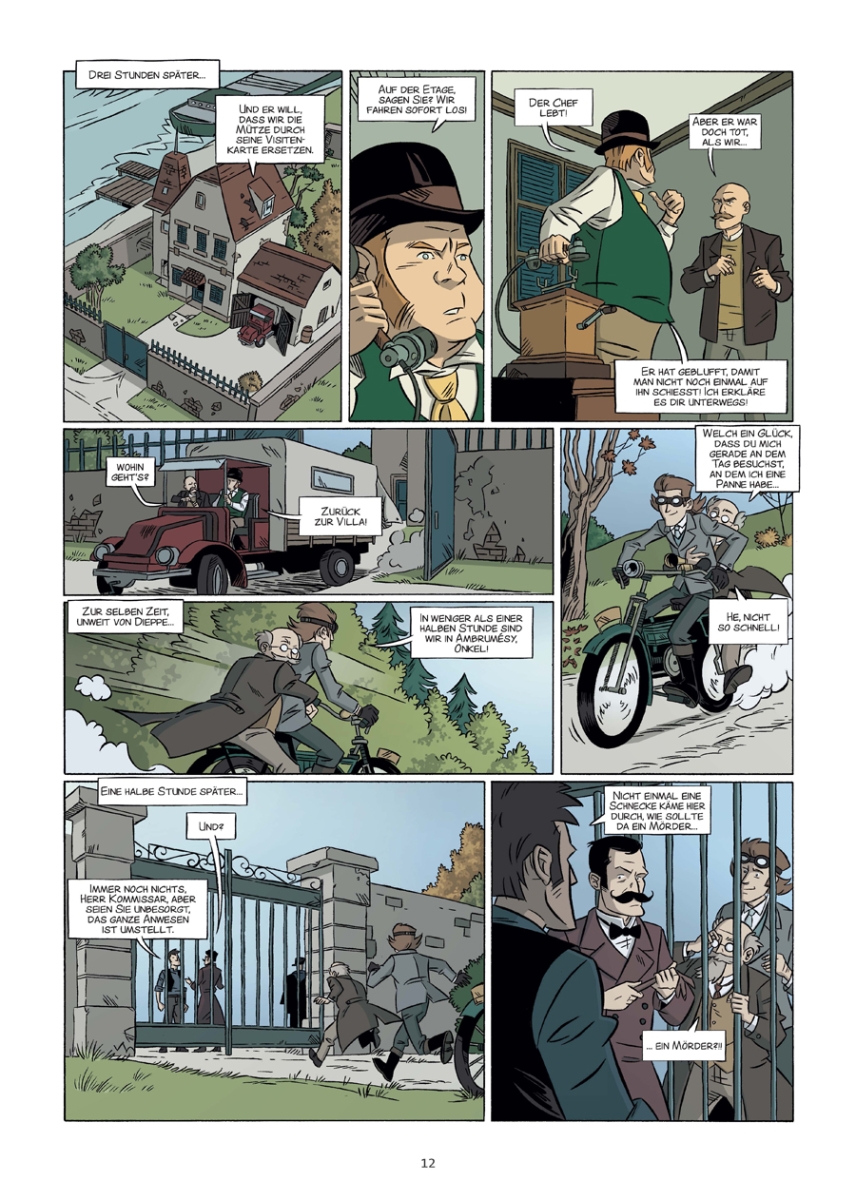 Arsène Lupin: Die hohle Nadel (Graphic Novel)