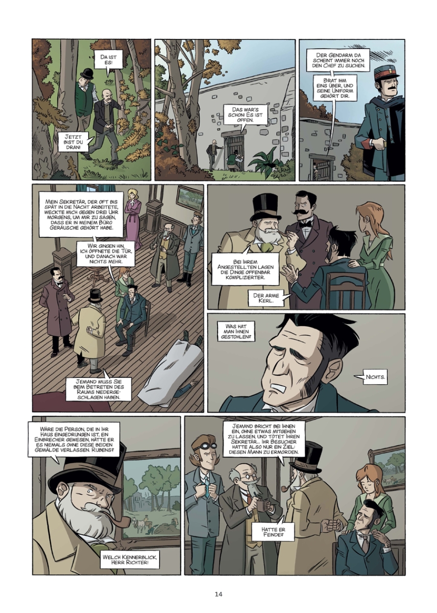 Arsène Lupin: Die hohle Nadel (Graphic Novel)
