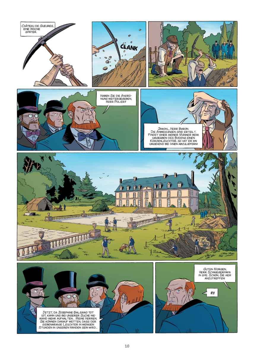 Die Jugend von Arsène Lupin – Cagliostro (Graphic Novel)