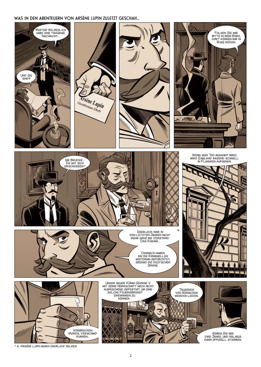Arsène Lupin und das letzte Geheimnis von Nostradamus (Graphic Novel)
