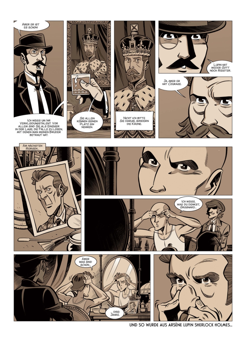 Arsène Lupin und das letzte Geheimnis von Nostradamus (Graphic Novel)